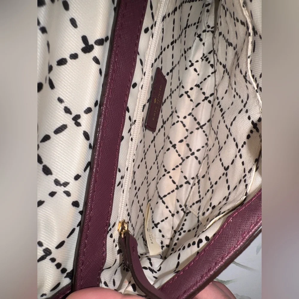 Kate Spade Laurel Way Greer Plum Crossbody